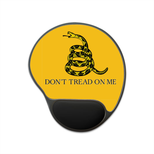 Don't Tread on Me Gadsden Flag Ergonomic Mouse Pad - Perfect Gift for Patriots